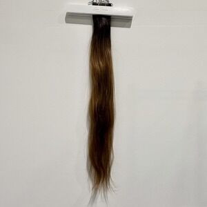Glam Seamless x Priscilla Valles TapeIn Hair Extension 25" #6A Light Brown Ombre